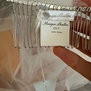 Monique Lhullier Bardot Veil NWT